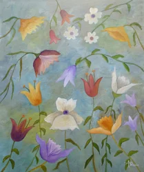 Whimsical Garden Flowers