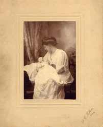 Duchess Evelyn Cavendish with Her Daughter Lady Anne