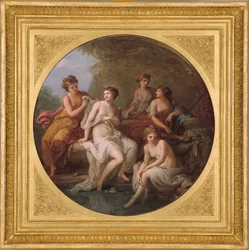 Diana and Her Nymphs Bathing