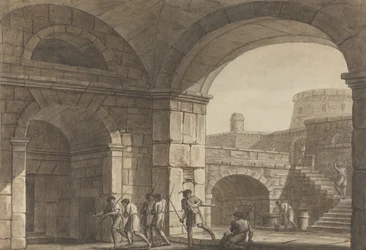 Scene in a Roman Prison
