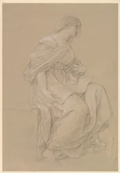 Study of a Seated Woman