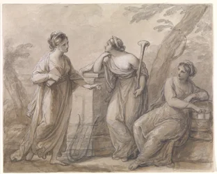Three Muses in Conversation