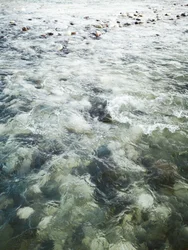 Flowing River Rocks