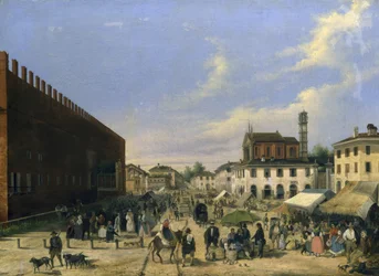 Market Square in Belgioioso