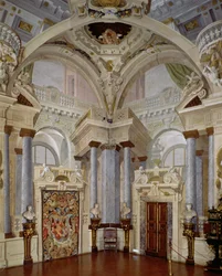 View of the Interior of the Sala dell