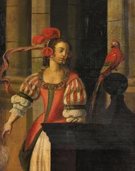 Four-Fold Double-Sided Screen