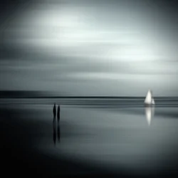 Dreamy Ocean Silhouettes