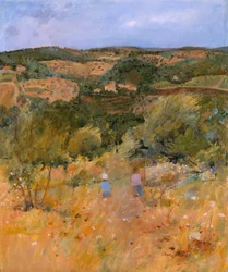 Landscape near Siena, 1994