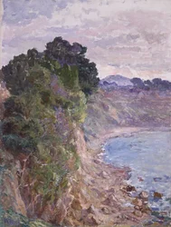 Cliffs on the Coast of Sanary, Provence