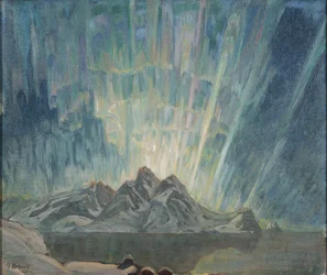 Northern Lights. Study from North Norway