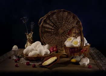Rustic Farm Fresh Eggs