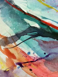 Vibrant Abstract Flow