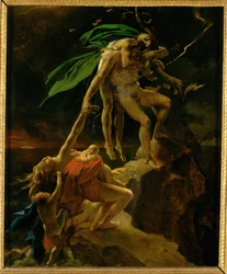 Scene from the Flood, Sketch, Salon 1814