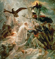 Victory Guides the Shadows of French Heroes