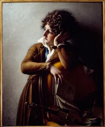 Portrait of young Romainville Trioson, son of Dr. Benoit Francois Trioson