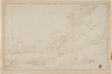 Landscape with River Bank