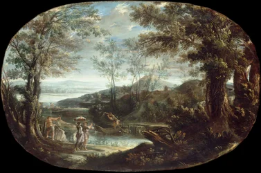 Landscape with River Scene