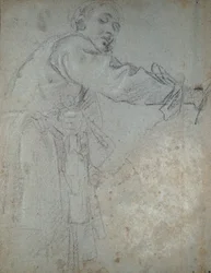 Study of a Draped Male Figure, 1580-1609