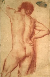 Study of a Nude Man, 17th Century