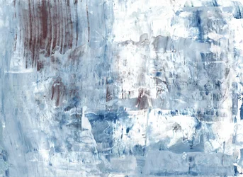 Blue Ice Abstract
