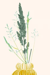 Botanical Vase Still Life