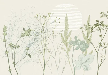Muted Botanical Sunrise