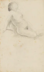 Seated Female Nude