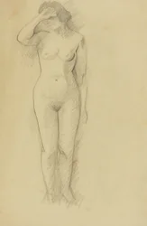 Standing Female Nude