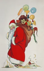 Here Comes Santa Claus (book illustration)
