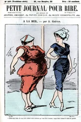 Cartoon About People at Sea