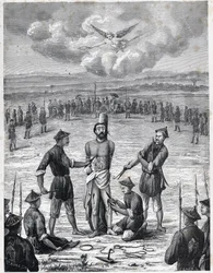 Christian persecution: the French missionary priest Joseph Marchand suffered the 