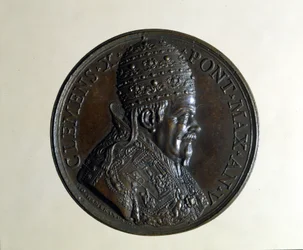 Clement X (1590 - 1676). Bronze Medal