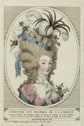 Hairstyle with the Charms of Liberty