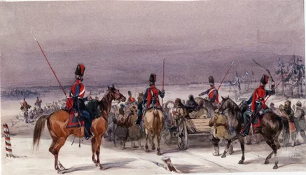 Cossacks Convoying Deportees