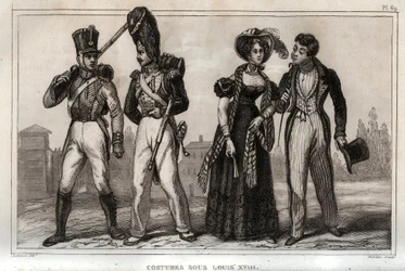 Costumes under Louis XVIII