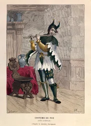 Crazy Costume in the 16th Century - Costume of a Fool 16th Century