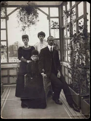 Dagmar of Denmark, Michel Alexandrovitch of Russia, Alexandra of Denmark, and Princess Victoria - Dowager Empress Maria Fyodorovna, Grand Duke Michael Alexandrovich, Queen Alexandra of Great Britain