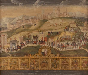 Duke Cosimo I de Medici Arriving in Siena