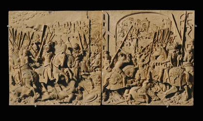 Eight Carved Reliefs, Cherry
