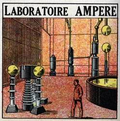 Electrical pipes: Ampere laboratory