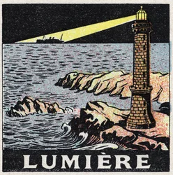 Ether (material): the light of a lighthouse in the night