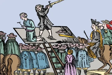 Execution of Marie Madeleine d