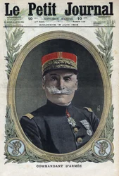 First World War 1914-1918. Portrait of the French general Pierre Dubois (1852-1924). In Le Petite Journal, on 18/06/1916. Private Collection