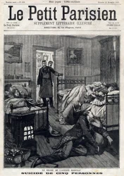 Five suicides in Avenue Marceau in Paris. In Le Petit Parisien on 21/11/1897