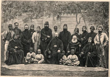 Monsignor Daniel Comboni and the missionaries left with him from Cairo for Khartoum on January 26