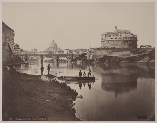 Panorama of the Tiber