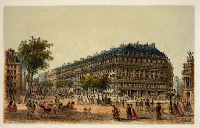 Paris 1874: Boulevard des Capucines - Private collection