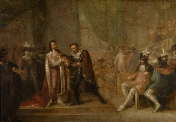 Peter Paul Rubens Accepting a Sword from Charles I of England, c.1808