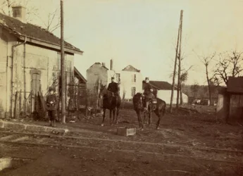 Photograph from a Personal Album of an Infantry Lieutenant During the First Months of the First World War