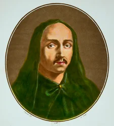 Portrait of Abbe Suger of Saint Denis (1080-1151) Councillor to King Louis VI and Regent of France from 1147 to 1149